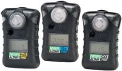 Multi-Gas Detector: Oxygen, Audible, Vibration & Visual Signal, LCD