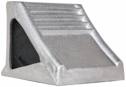 Value Collection WS-MH-DOCK1-130 Steel Wheel Chock: Image