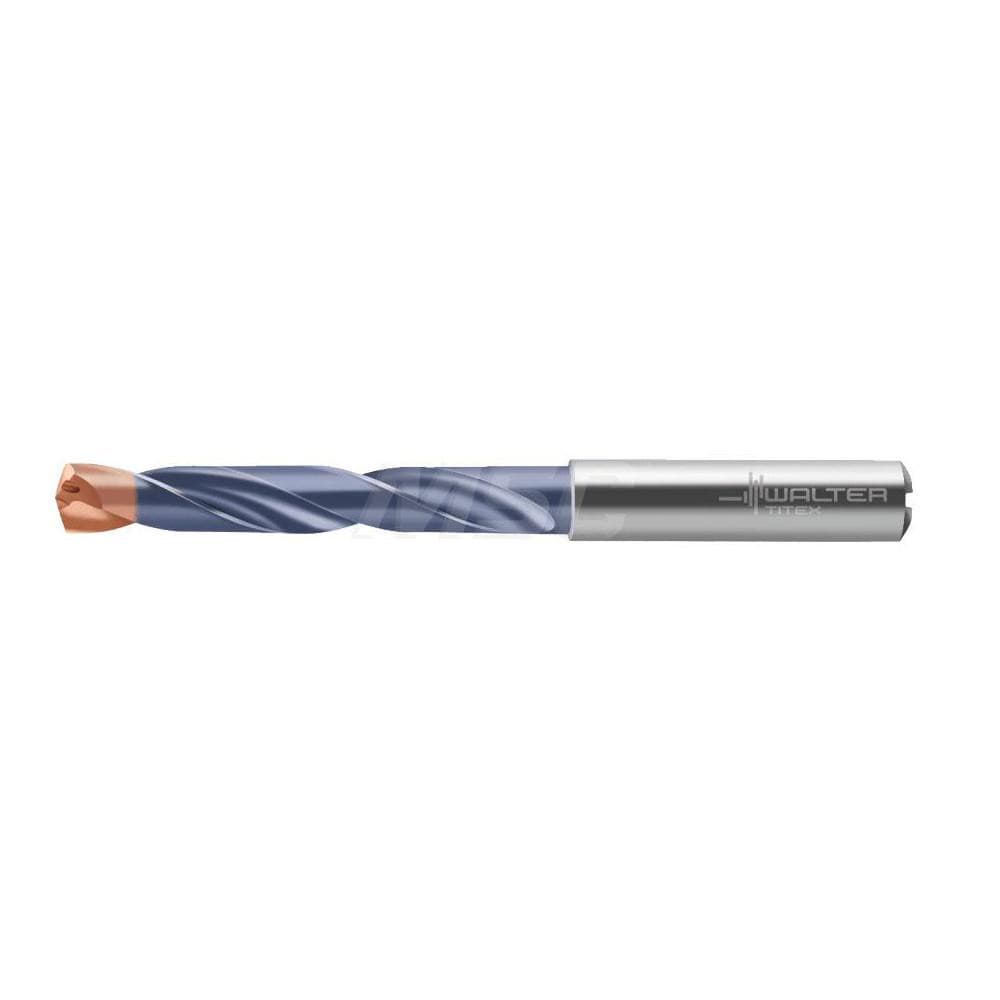 Walter-Titex 5337097 Jobber Length Drill Bit: 0.4409" Dia, 140 °, Solid Carbide 