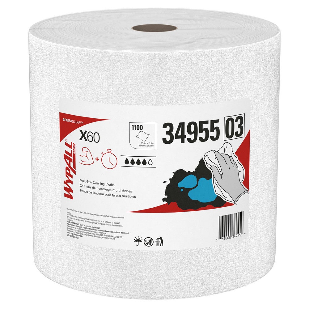 WypAll 34955 Shop Towel/Industrial Wipes: Dry & X60 