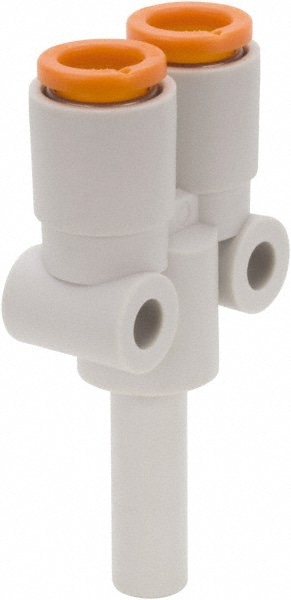 Push-to-Connect Tube Fitting: Y-Plug, 5/16" OD