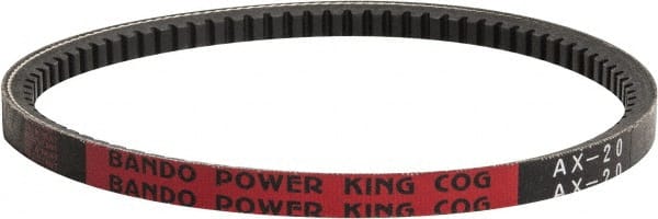 Factory New! 3/5VX1000-5/8" Top Width by 100" Length 3-Banded Cogged Belt 