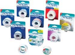Bandages & Dressings; Material: Fabric ; Unitized Kit Packaging: No ; Width (Inch): 1 ; Length (Yards - 2 Decimals): 5.00