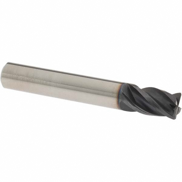 OSG VG434-3754 Corner Radius End Mill: 3/8" Dia, 1/2" LOC, 0.03" Radius, 4 Flutes, Solid Carbide Image