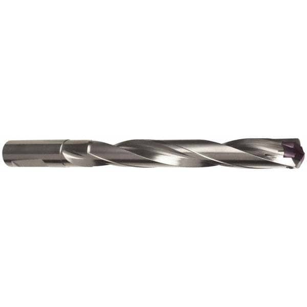 Guhring 9041090230000 Replaceable Tip Drill: 23 to 23.49 mm Drill Dia, 168.9 mm Max Depth, 25 mm Shank 