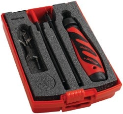 Shaviv 154-00034 Hand Deburring Tool Set: 11 Pc, Deburring & Scraping & High Speed Steel 