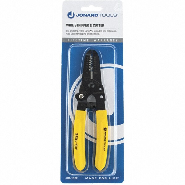 Wire Stripper Cutter Crimper Tool 7/'/' Solid Stranded 10-22 AWG WIRE GAUGE