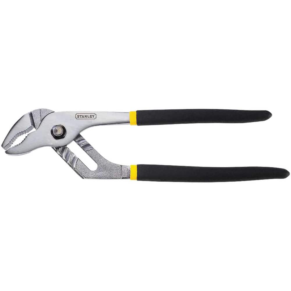Tongue & Groove Plier: 1-1/4" Cutting Capacity, Serrated Jaw