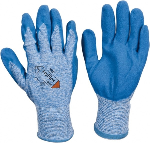 Ansell - Work Gloves: Size 2X-Large, Nitrile-Coated Nylon, General ...