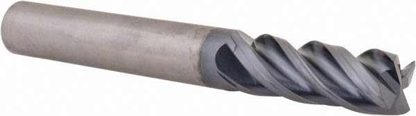 Kennametal 4071884 Corner Chamfer End Mill: 0.375" Dia, 1" LOC, 4 Flute, Solid Carbide Image