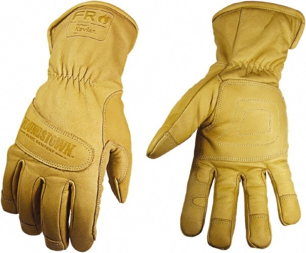 Size 2XL, Leather or Synthetic Leather, Arc Flash, Flame Resistant & Waterproof Gloves