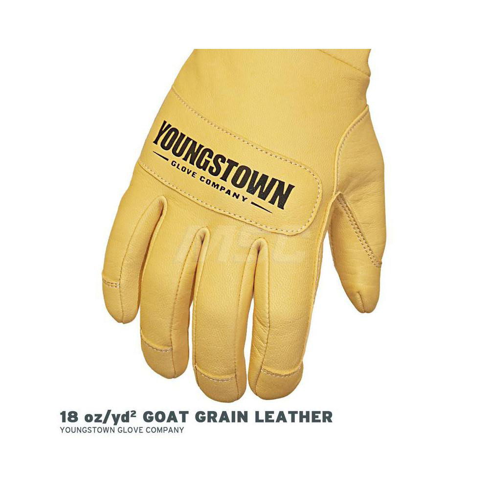 Youngstown Size L, Leather or Synthetic Leather, Arc Flash Gloves