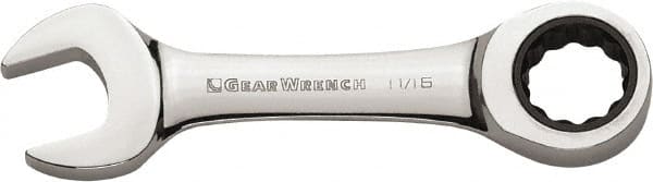 GEARWRENCH 9502D Combination Wrench: 15 ° Offset 