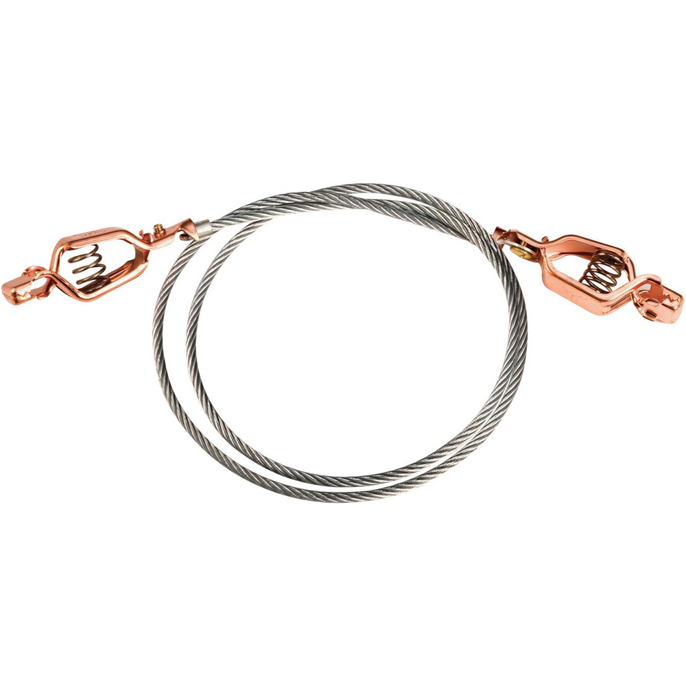 Drum Bondwires: End Style: Alligator Clip Both Ends; Insulated: No; Manufacturer's Part Number: 08500; Anti-static: Yes