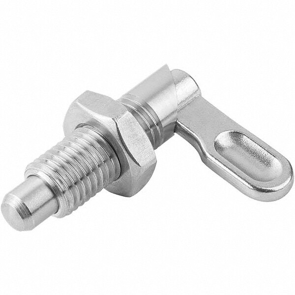 M10, 20mm Thread Length, Straight Cam Action Indexing Plunger