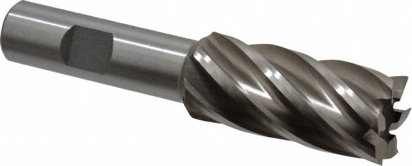 Value Collection 720-3083 Square End Mill: 7/8 Dia, 1-7/8 LOC, 5/8 Shank Dia, 4 OAL, 6 Flutes, High Speed Steel Image