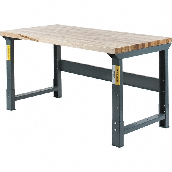 High Butcher Block Maple Workbench