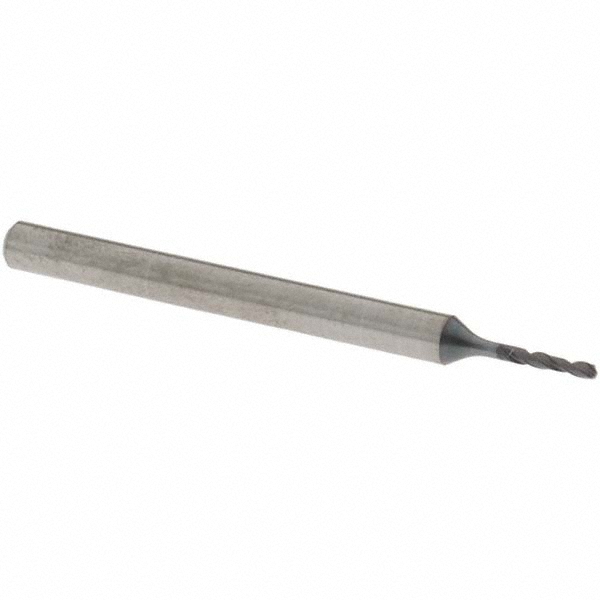 OSG 3300100 Micro Drill Bit: 0.0394" Dia, 140 &deg;, Solid Carbide Image
