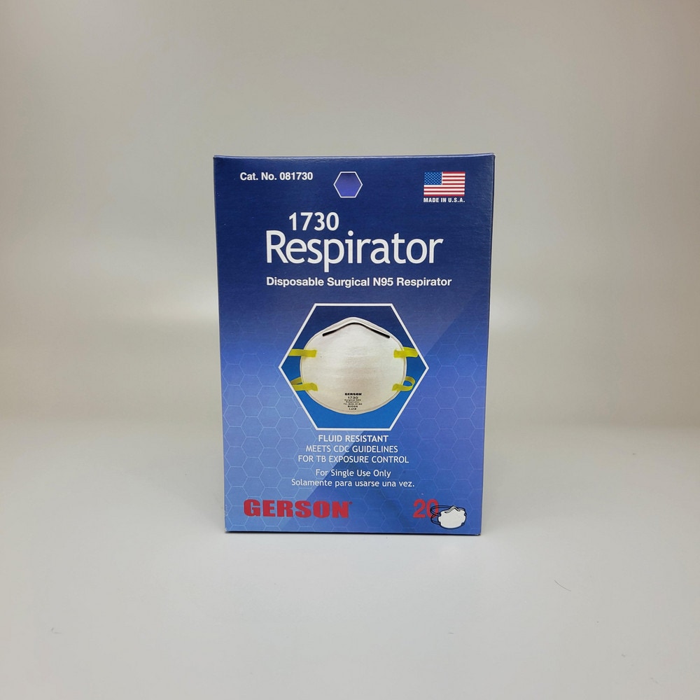 Disposable Particulate Respirator: Size Universal