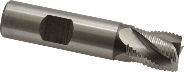 Value Collection 724-2140 Square End Mill: 5/8 Dia, 3/4 LOC, 5/8 Shank Dia, 2-7/8 OAL, 4 Flutes, Cobalt Image