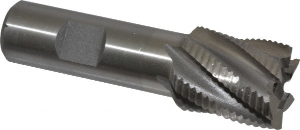 Value Collection 724-2230 Square End Mill: 1 Dia, 1-1/8 LOC, 3/4 Shank Dia, 3-3/8 OAL, 6 Flutes, Cobalt Image