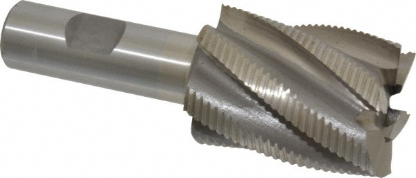 Value Collection 724-2329 Square End Mill: 1-1/2 Dia, 2 LOC, 3/4 Shank Dia, 4-1/4 OAL, 6 Flutes, Cobalt Image