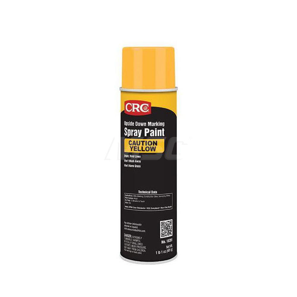 CRC 20 fl oz Yellow Marking Paint MSC Industrial Supply Co.