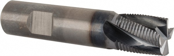 Kennametal 4048698 Corner Chamfer End Mill: 0.75" Dia, 0.875" LOC, 4 Flute, 0.02" Chamfer Width, Solid Carbide Image