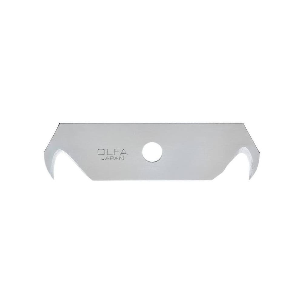 Olfa Hook Knife Blade: 64mm Blade Length - 5 Pack | Part #9617
