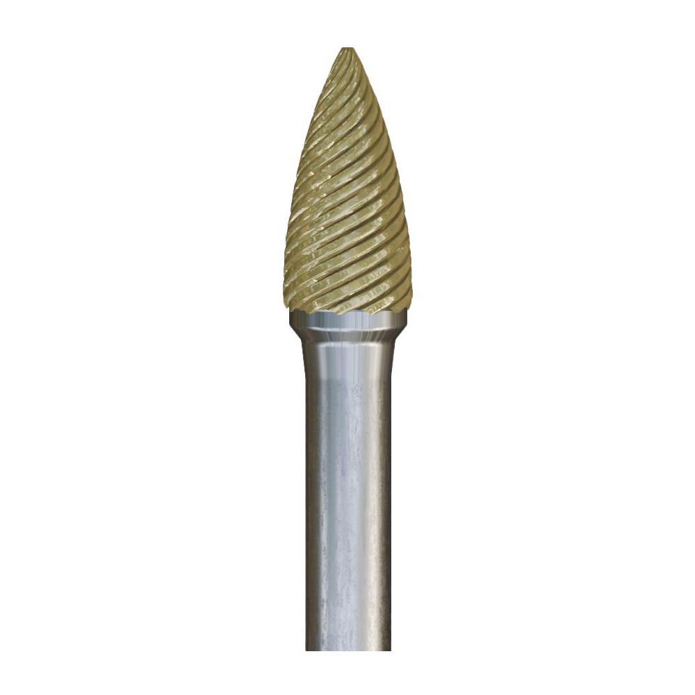 Made in USA - Abrasive Burr: SF-5MML6FM-2, 1/2
