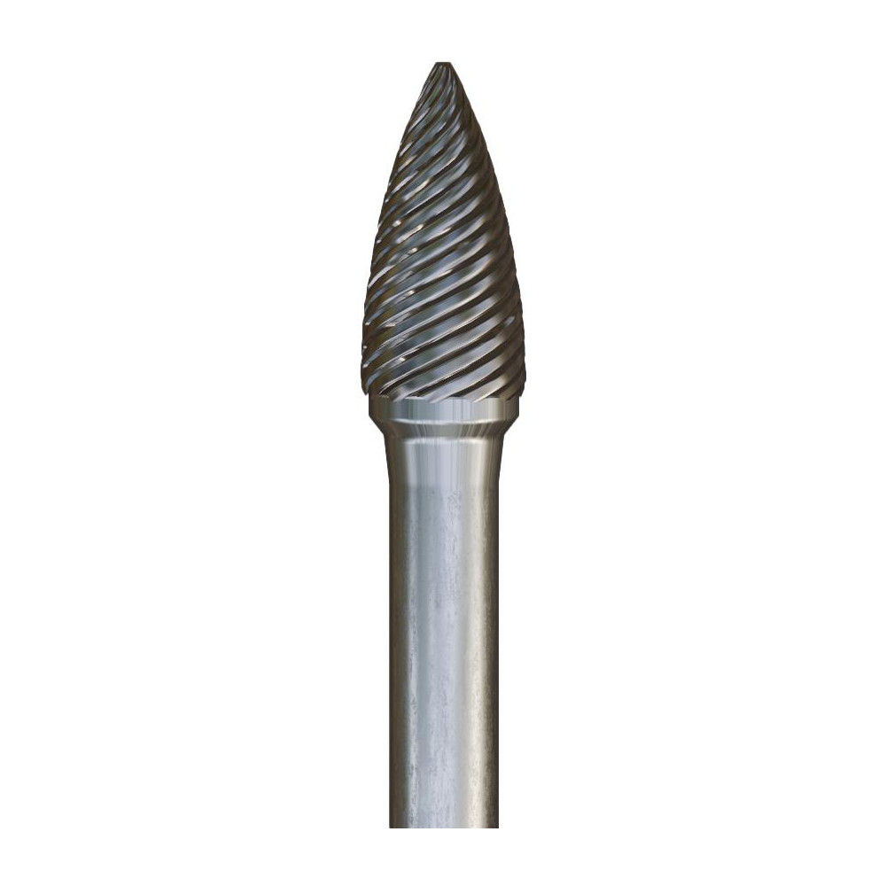 Value Collection - Abrasive Burr: 88MF6, 6.00 mm Cut Dia, Tree With ...