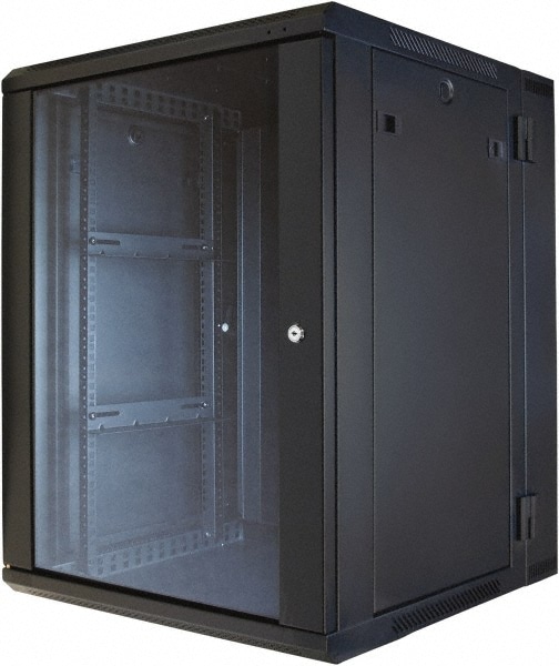 Security Camera Hinged Wall Equipment Rack Enclosure