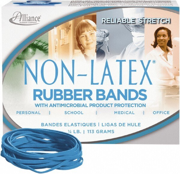 4" Circumference, 1/8" Wide, Light-Duty Band Rubber Band Strapping