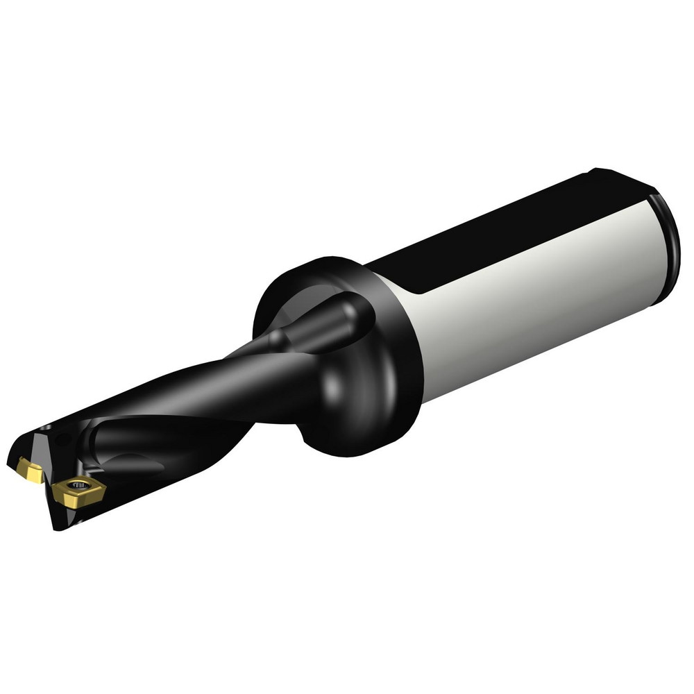 1.69921" Max Drill Depth, 3xD, 0.531" Diam, Indexable Insert Drill