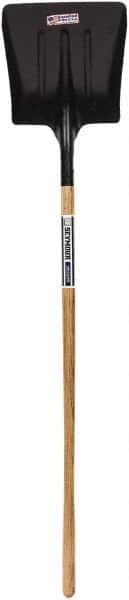 SEYMOUR-MIDWEST 49249 Scooping Shovel: Steel, Square, 14.5" Blade Length 