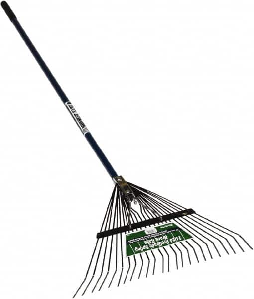 SEYMOUR-MIDWEST 40905 Spring Brace Rake with 54" Straight Aluminum Handle 