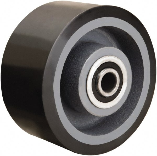Hamilton - Caster Wheel: Polyurethane on Cast Iron, 1-1/4