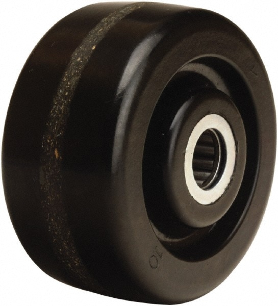 Caster Wheel: Phenolic, 0.5" Axle