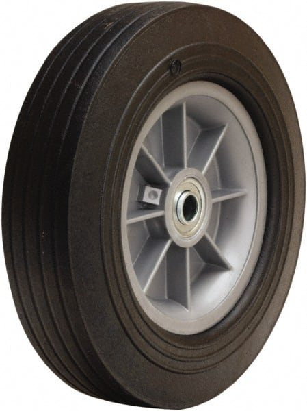 Hamilton W-10-OAT-5/8 Caster Wheel: Rubber on Polypropylene, 0.625" Axle 