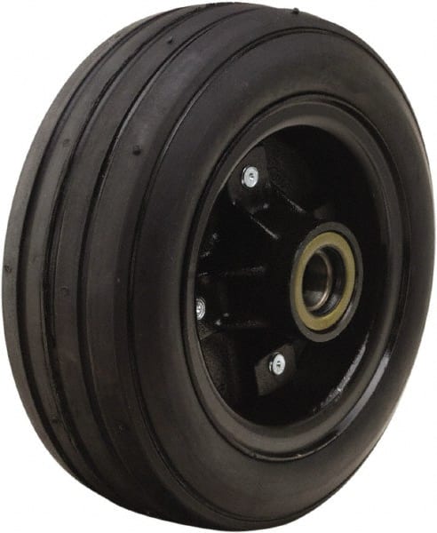 Rubber Caster Wheel 900 Lb Cap... Fairbanks 12 Inch Diameter x 2-1/2 Inch Wide 