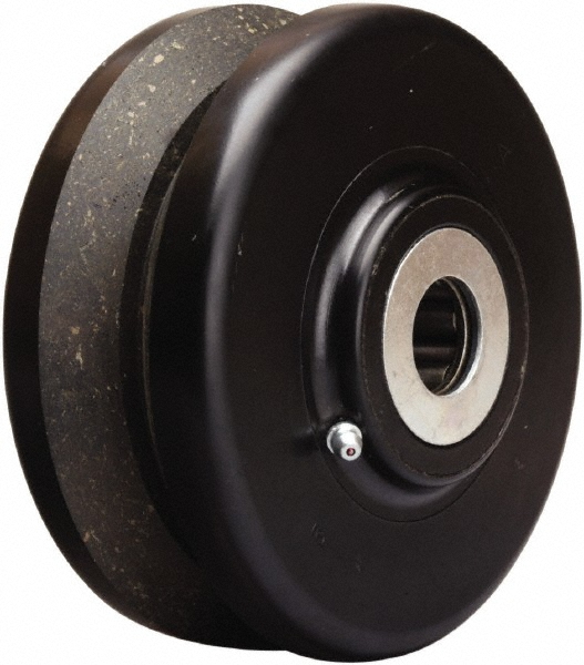 Hamilton VGroove Caster Wheel Phenolic, 6" Dia, 21/2" Wide, 1