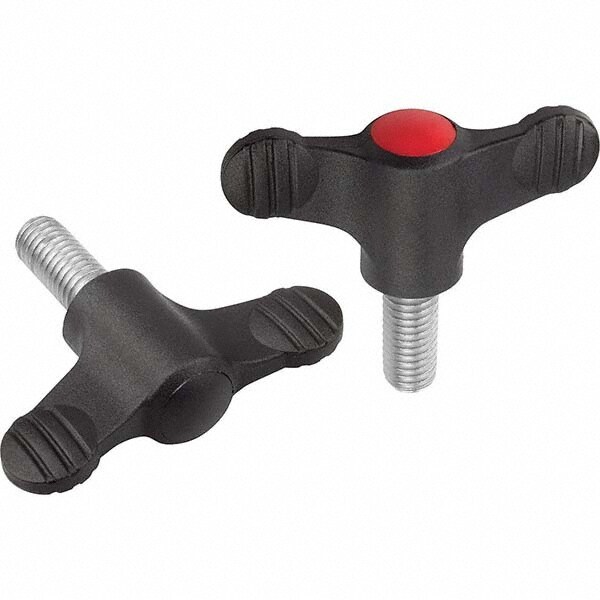 50mm Head Length, Threaded Stem Bar / Wing Knob