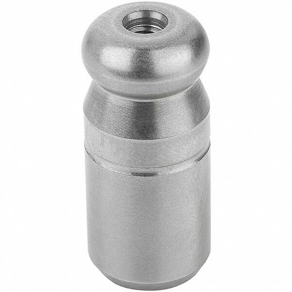 8mm Nose Diam, 6mm Nose Length, Ball Straight Locating Pin