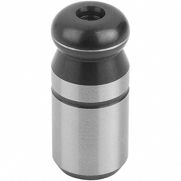 50mm Nose Diam, 38mm Nose Length, Ball Straight Locating Pin