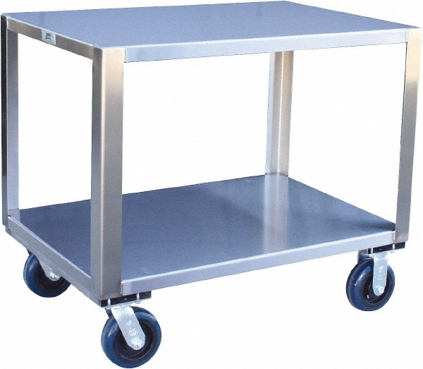 Jamco Transport Utility Cart Stainless Steel, 1800 lb Capacity MSC