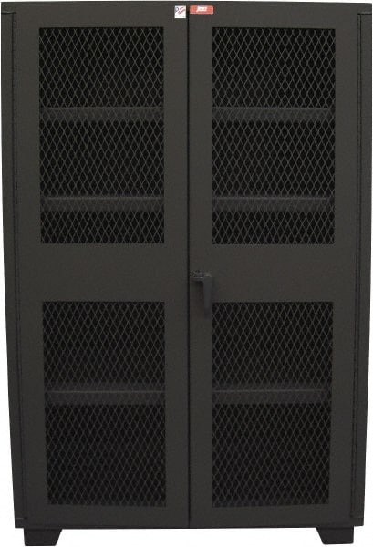 Steel Storage Cabinet: 36" Wide, 18" Deep, 78" High