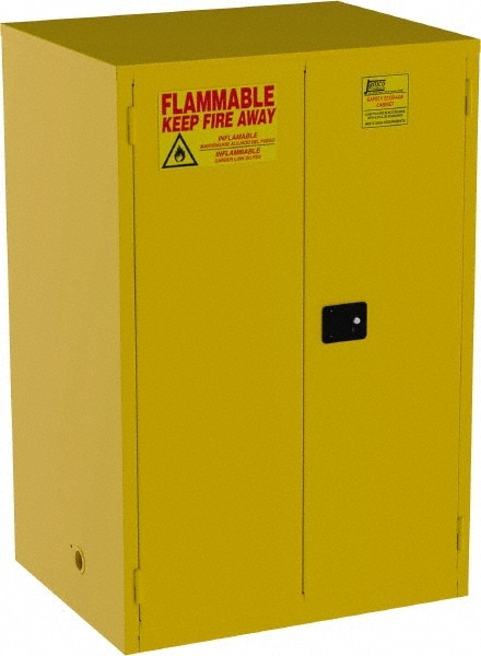 Jamco - Flammable & Hazardous Storage Cabinets: 90 gal Drum, 2 Door, 2 ...