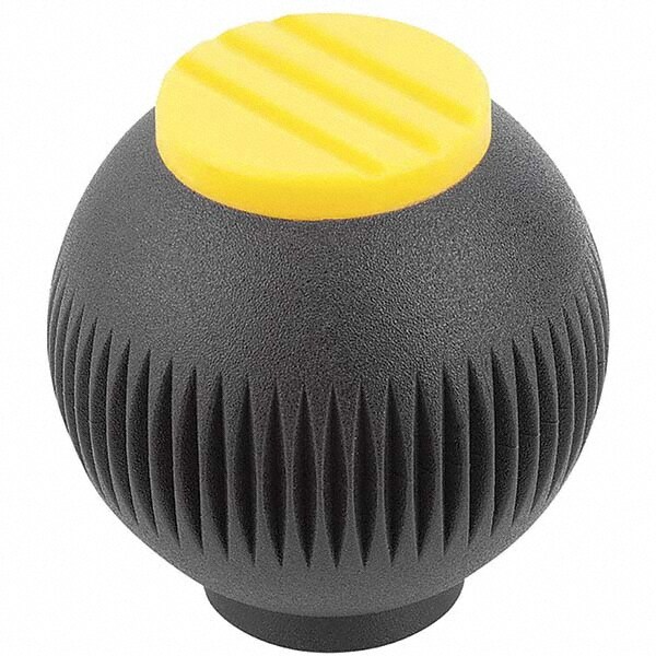 Ball Knob: Female Insert, 63/64'' Dia