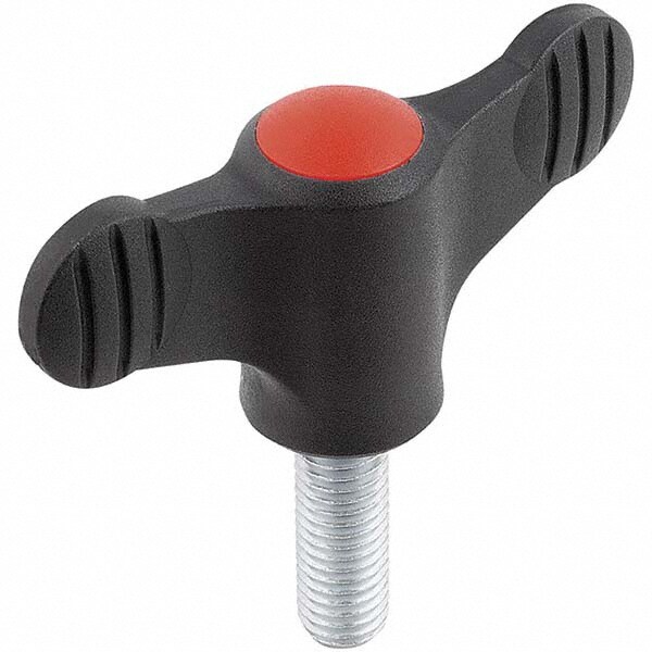 75mm Head Length, Threaded Stem Bar / Wing Knob