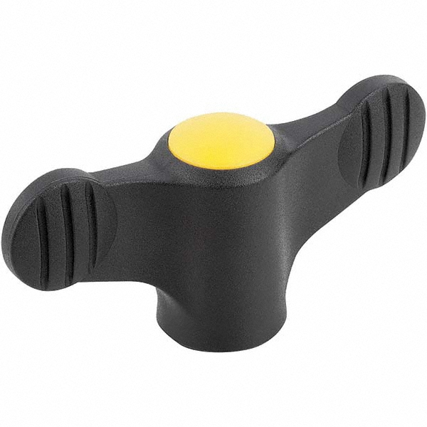 KIPP M10 Hole Thread, 75mm Head Length, Female Insert Bar / Wing Knob